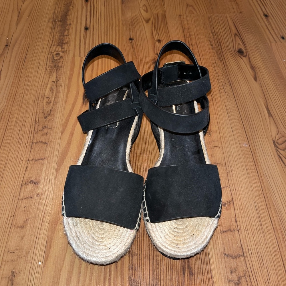 Espadrille platform sandals
